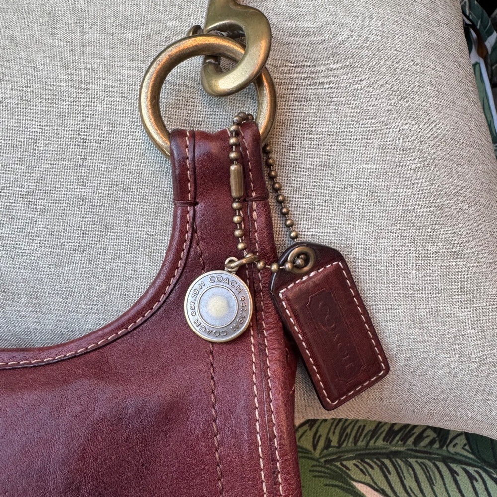 Coach 65th Anniversary Legacy Leather Whiskey Hippie Crossbody Bag 10325 - Picture 6 of 15